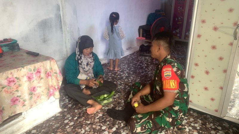 Praka Ardi Berkunjung Ke Desa Belibak, Laksanakan Komsos Rutin