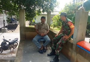 Praka Robi Kunjungi Desa Bayat, Tugas Babinsa Membantu dan Memberikan Rasa Aman Kepada Warga