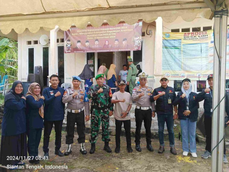 Proses Pilkada di Desa Lidi Berlangsung, Sertu M Hadi Lakukan Pengamanan