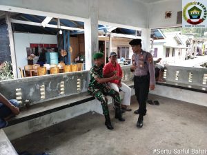 Berikan Rasa Aman dan Nyaman, Sertu Saiful Bahri Rutin Lakukan Komsos