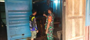 Koptu Isnaeni Lakukan Komsos Langsung Kerumah Warga