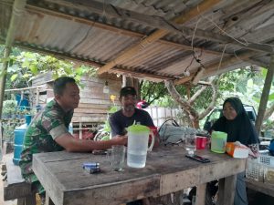 Berikan Rasa Aman dan Nyaman Warganya Ketika Beraktivitas, Tujuan Praka Robi Rutin Komsos