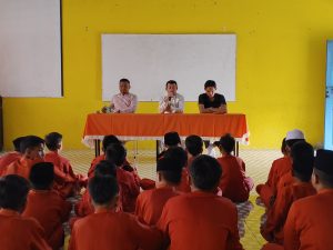 Jaring Bibit Atlit Futsal, AFK Sosialisasi ke SMPN 1 Siantan
