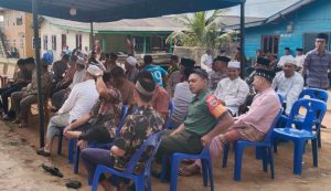 Komsos Nyata Praka Ardi Danang, Melayat di Rumah Duka Almarhum Wan Jaaparudin