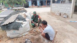Serda Julius Silaturahmi Bersama Masyarakat yang Sedang Bekerja