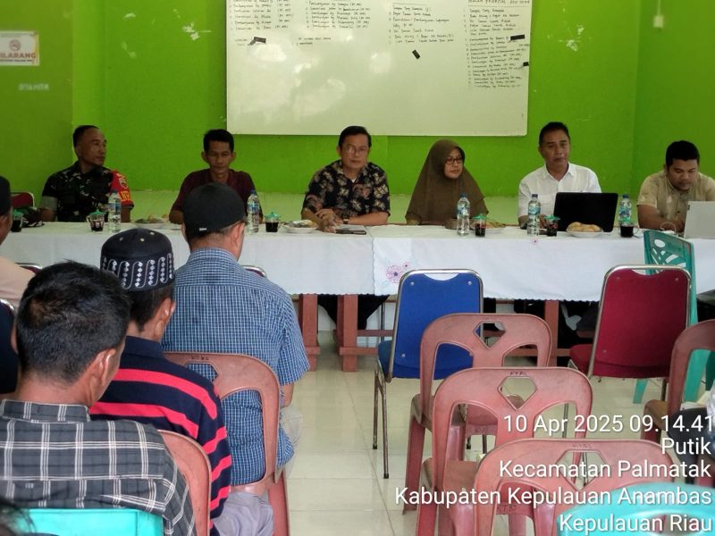Danramil Palmatak Hadiri Musrenbang Desa Putik, Berikan Keamanan dan Kenyaman