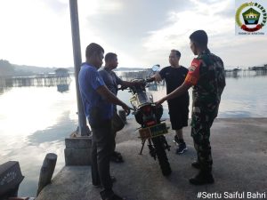 Melalui Komsos, Sertu Saiful Bahri Pererat Silaturahmi Dengan Warga Desa Bayat
