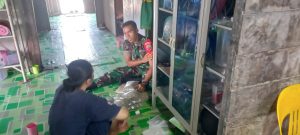 Babinsa Desa Ladan Gelar Komsos Bersama Warga, Pererat Hubungan dan Ciptakan Kondisi Aman