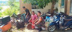 Kopda Jh. Tampubolon Perkuat Hubungan dengan Warga Desa Candi Lewat Komsos