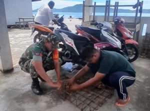 Praka Robi Chairul, Babinsa Desa Batu Ampar, Aktif Jalin Komsos dengan Warga Binaan