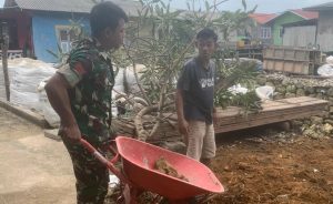 Praka Ardi Menyapa Warga Desa Belibak Dengan Humanis
