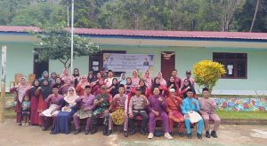 Danramil 07/Palmatak Pimpin Upacara Hari Jadi Ke-17 Kabupaten Kepulauan Anambas di Siantan Utara