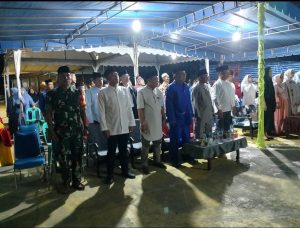 Danramil 07/Palmatak Hadiri Malam Penutupan Peringatan 1 Muharam di Desa Batu Ampar