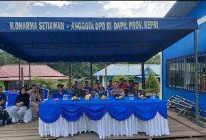 Danramil 07/Palmatak Hadiri Pembukaan Turnamen Sepak Bola di Desa Payalaman