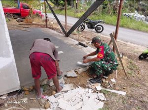 Praka Robi Chairul “Menyelami Suara Rakyat”: Komsos Hangat di Batu Ampar Pererat Kebersamaan TNI dan Warga