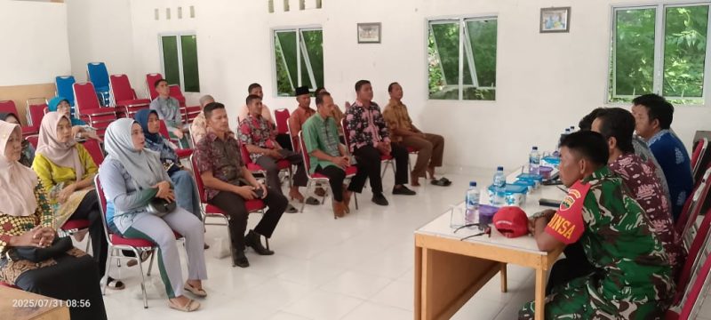 Sertu Saiful Bahri Hadiri Musdes RKPDes Mubur: Babinsa Aktif Kawal Perencanaan Pembangunan Desa