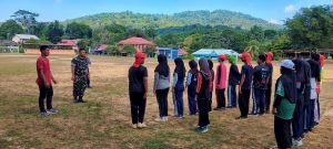Kopda JH Tampubolon Latih Siswa MA dan MTs Kute Siantan: Ciptakan Pra Paskibra Disiplin dan Berkarakter