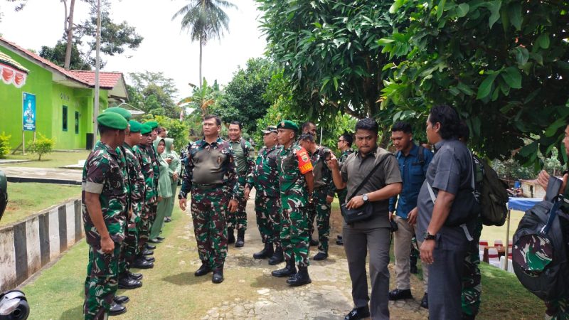 Kunjungan Bersejarah: Pangkogabwilhan I Sambangi Koramil 07/Palmatak
