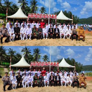 Sertu M. Hadi Pimpin Peran Strategis di Upacara HUT RI ke-80 Kecamatan Siantan Tengah