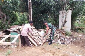Sertu Saiful Bahri, “Benteng Keharmonisan Warga” Saat Komsos di Desa Bayat