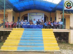 Danramil 07/Palmatak Hadiri Peringatan Hari Olahraga Nasional ke-42 di Desa Ladan
